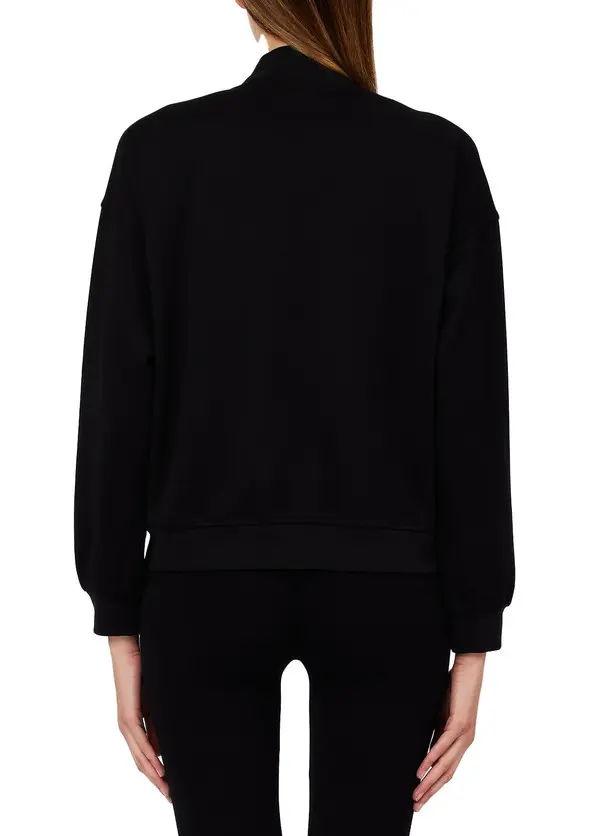 Lightweighted Sweater with Zip and Chain 1 Image