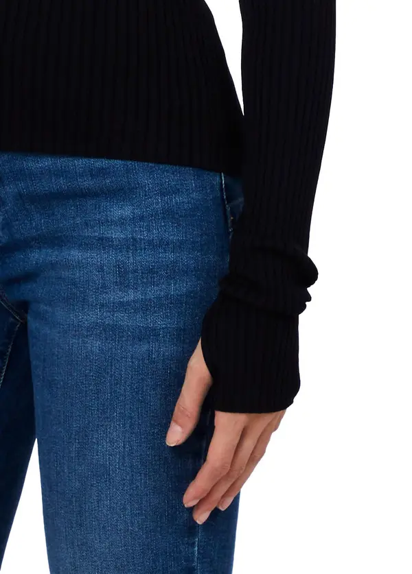 Off-the-shoulder Studded Sweater 2 Image