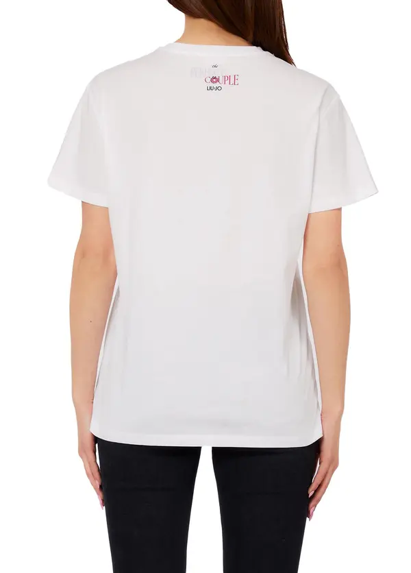 Regular-fit Short Sleeve T-shirt with Print and Appliqués 2 Image