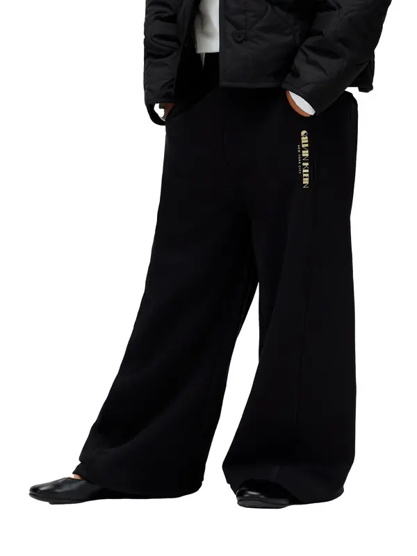 Wide Leg Logo Joggers 2 Image