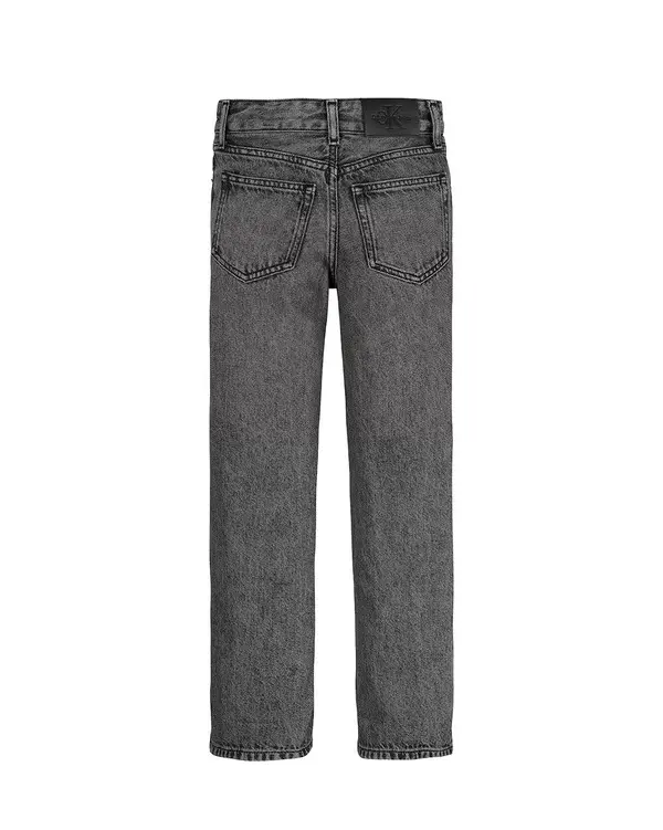 Straight Cut Denim Jeans 1 Image