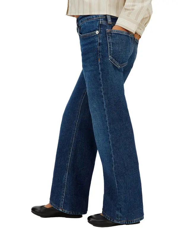 High Rise Wide Leg Jeans 2 Image