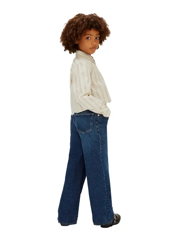 High Rise Wide Leg Jeans 3 Image