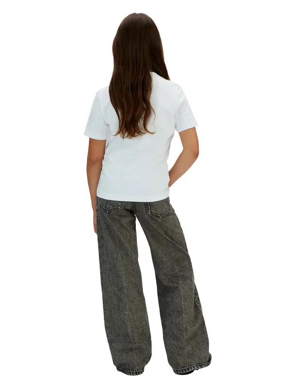 Kids Girls Logo Short Sleeve T-shirt 4 Image