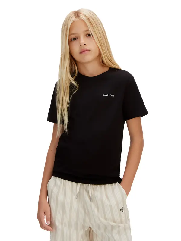 Short Sleeve Cotton T-shirt 3 Image