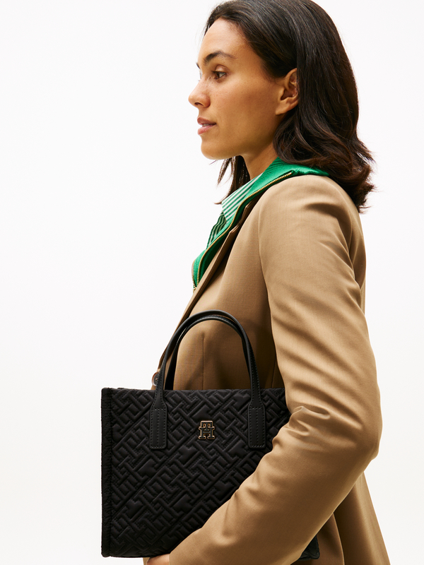 TH City Mono Nylon Small Tote Bag 1 Image