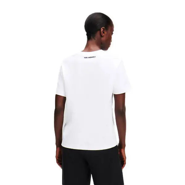 Cotton Short Sleeve T-shirt with Logo Print 3 Image