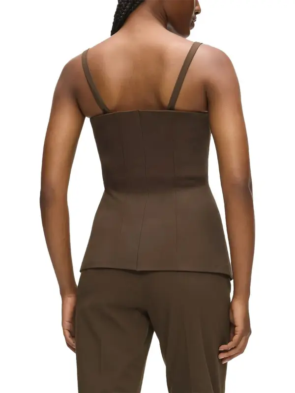 Tailored Sleeveless Top 1 Image