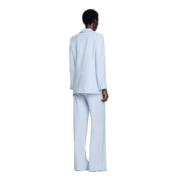 Sequin-Stripe Tailored Jacket 3 Image