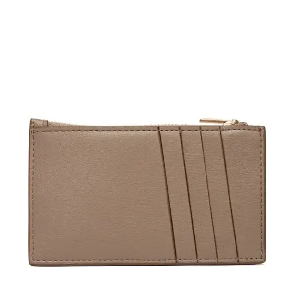 Foil Logo Top Zip Card Holder 1 Image