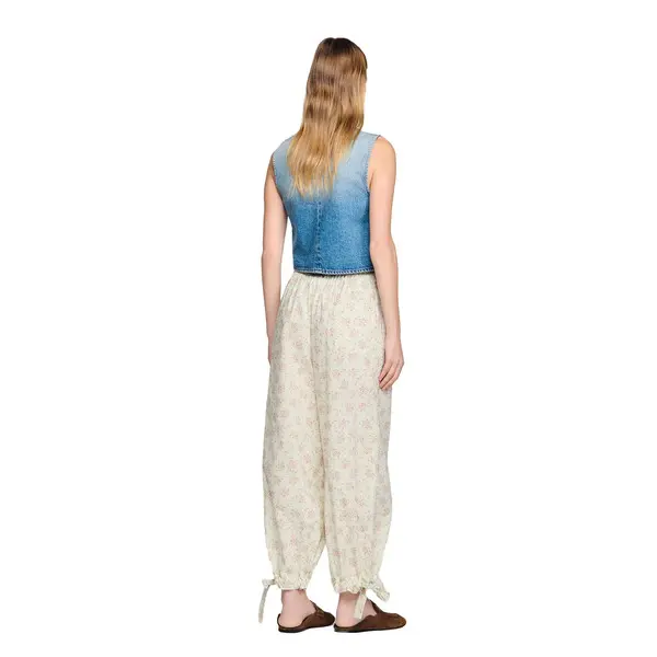 Cropped Studded Denim Jacket 1 Image