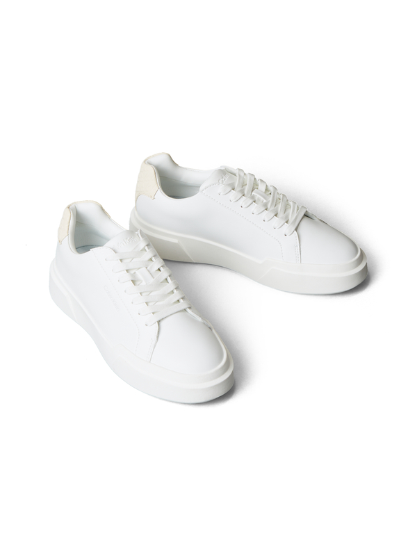 Smooth Leather Logo Sneakers 3 Image