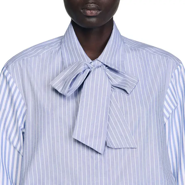 Striped Tie Shirt 1 Image