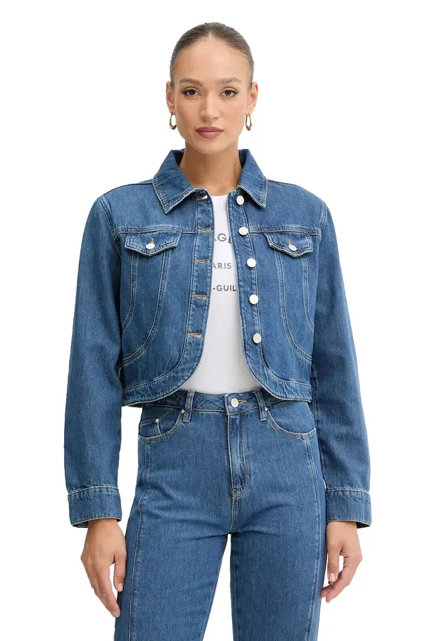 Cropped Denim Jacket 1 Image
