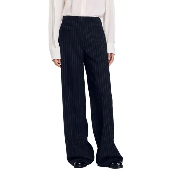 Chalk-Striped Trousers 4 Image