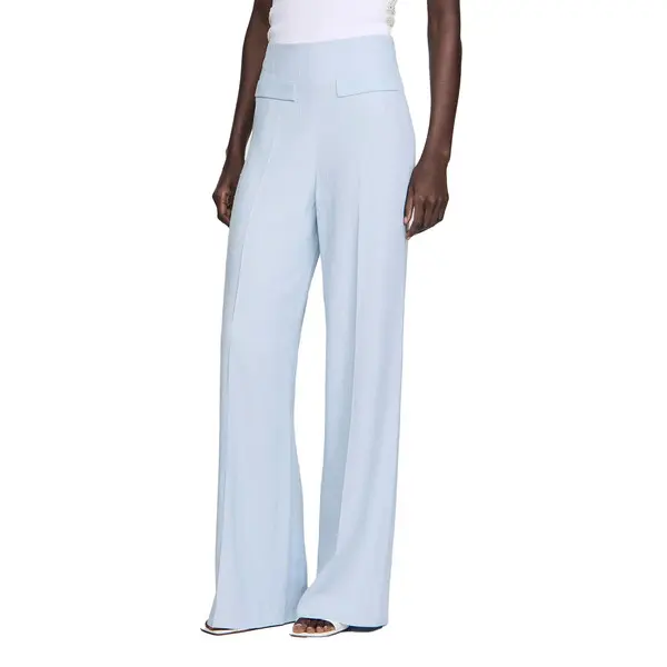 Striped Sequin Trousers 2 Image