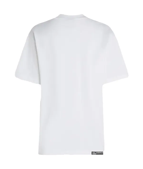 Digitized Karl Print Relaxed-fit T-shirt 1 Image