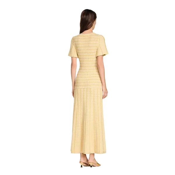 Rhinestone Knit Maxi Dress 2 Image