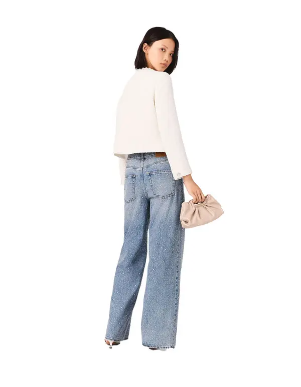 Pearl-trimmed Tweed Jacket 2 Image