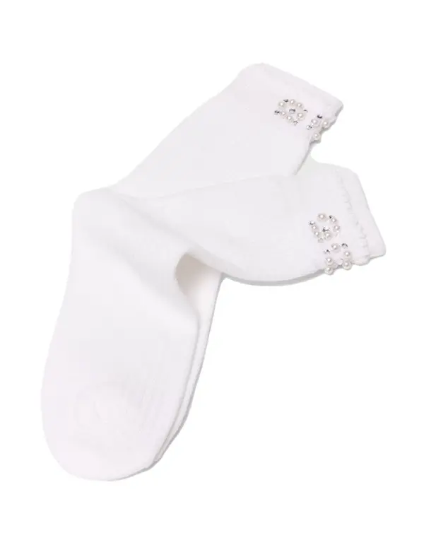 Pearl Pointelle Socks 2 Image