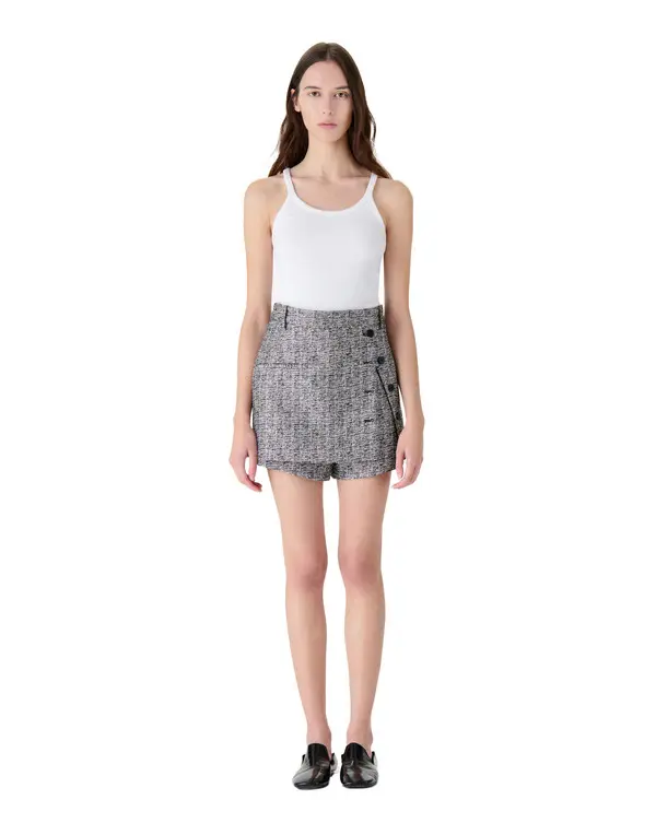 Iridescent Tweed Skort 1 Image