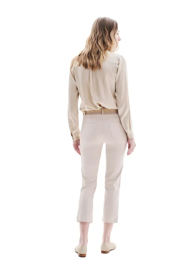 Slim Fit Mason Cropped Trousers 2 Image
