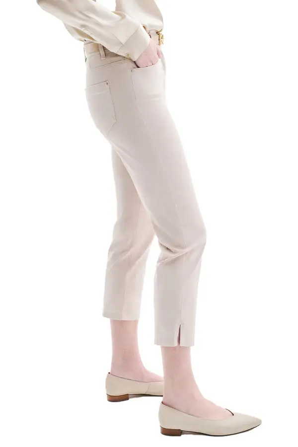 Slim Fit Mason Cropped Trousers 4 Image