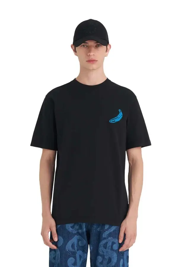 Andy Warhol Patch Regular Fit T-shirt - Antracite 1 Image