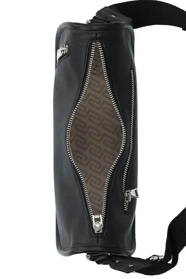 Curved Hobo Bag with Stud Details 3 Image