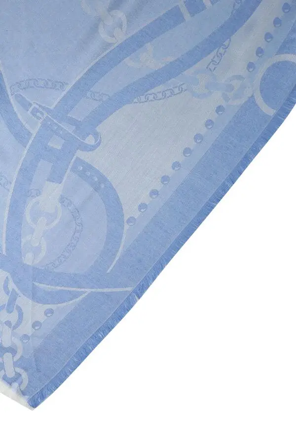 Shimmering Monogram Jacquard Scarf 1 Image