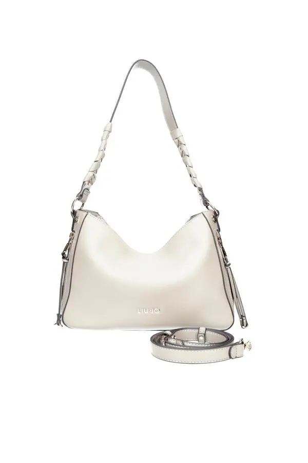 Braided Strap Hobo Shoulder Bag 1 Image