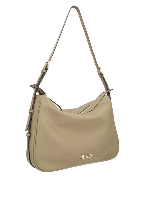 Liu Jo Logo Lettering Hobo Bag with Adjustable Strap 1 Image