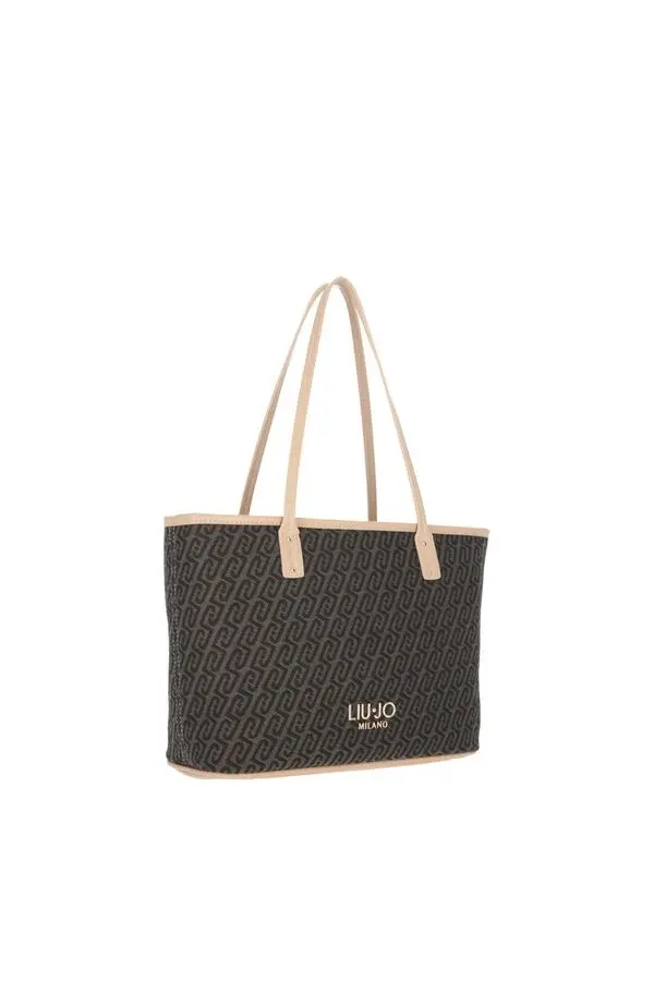 Monogram Jacquard Shopper Bag 1 Image