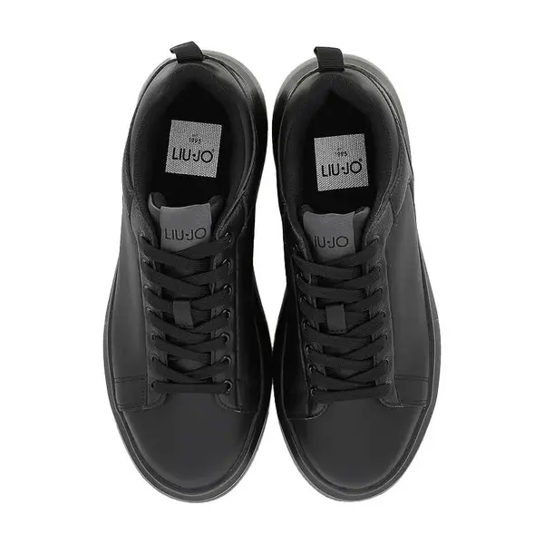 Leather Platform Sneakers 1 Image
