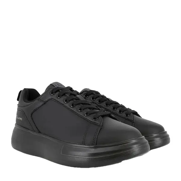 Leather Platform Sneakers 2 Image
