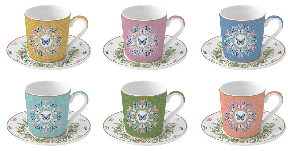 Spring Parade Coffee Cup Set 1 Image
