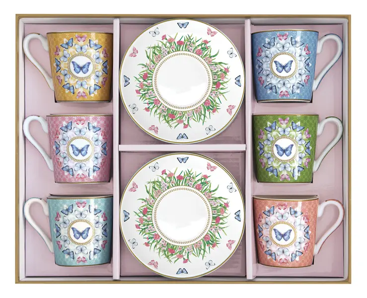 Spring Parade Coffee Cup Set 2 Image