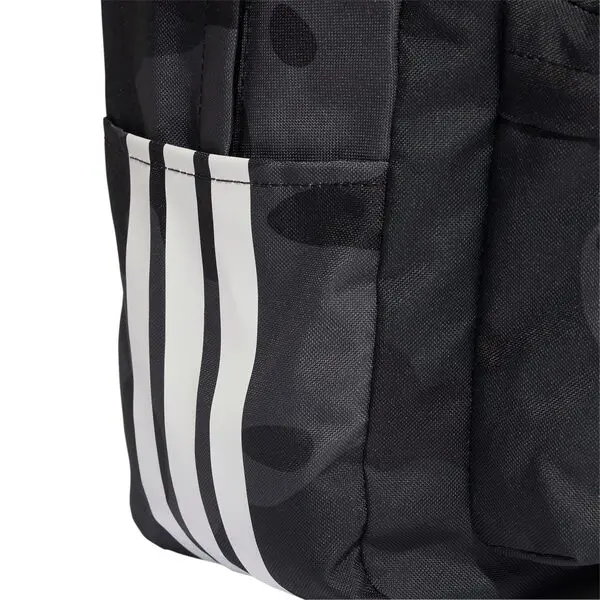Black & White Youth Camo Backpack  1 Image