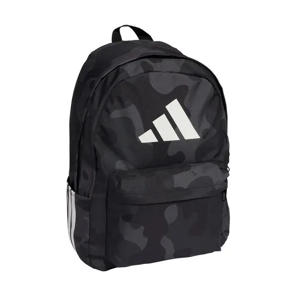 Black & White Youth Camo Backpack  3 Image