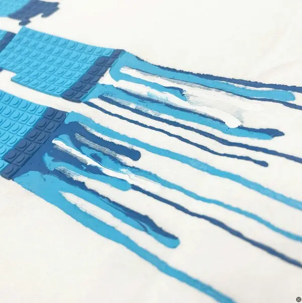 Blue Bear Short Sleeve T-shirt 3 Image