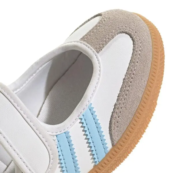 Kids Girls Samba Mary Jane Sneakers Ballerinas - Blue 2 Image