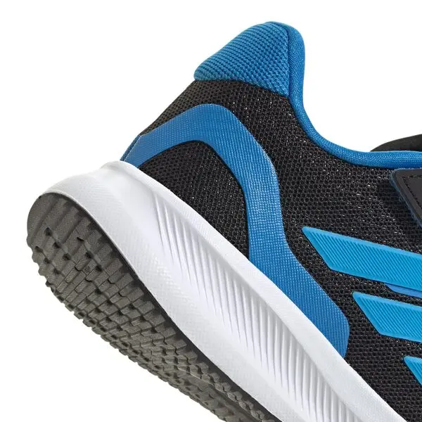 Black & Blue Runfalcon 5 Runner Sneakers - Kids 2 Image