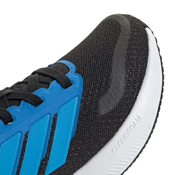 Black & Blue Runfalcon 5 Runner Sneakers - Kids 3 Image