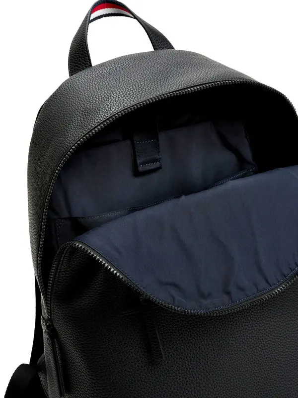 Essential Pebbled Leather Backpack 3 Image