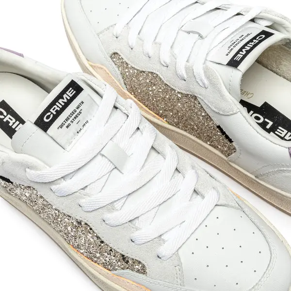 Chelsea Sugar Plum Glitter Sneakers 4 Image