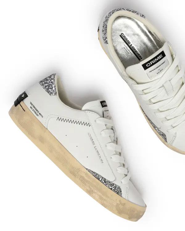 Distressed Spring Frost Sneakers 3 Image