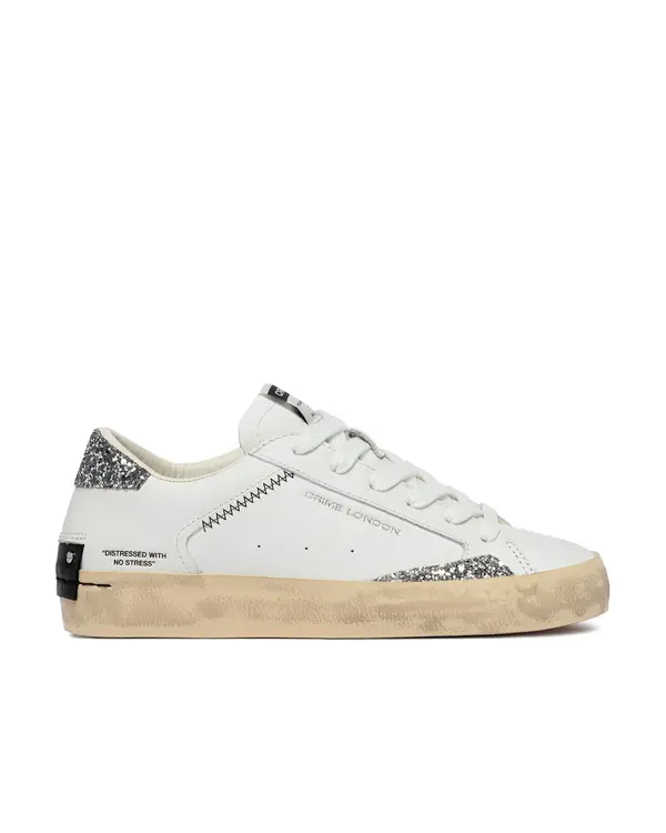 Distressed Spring Frost Sneakers 4 Image