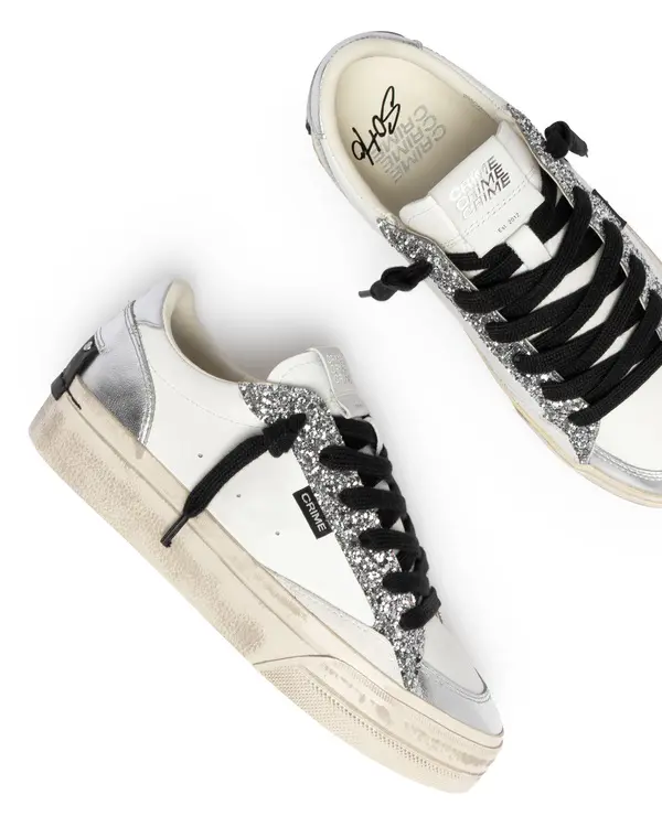 Soho Platinum Sparkle Sneakers 3 Image