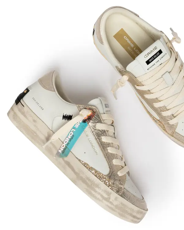 SK8 Deluxe Platinum Glow Sneakers 2 Image