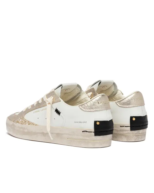 SK8 Deluxe Platinum Glow Sneakers 4 Image